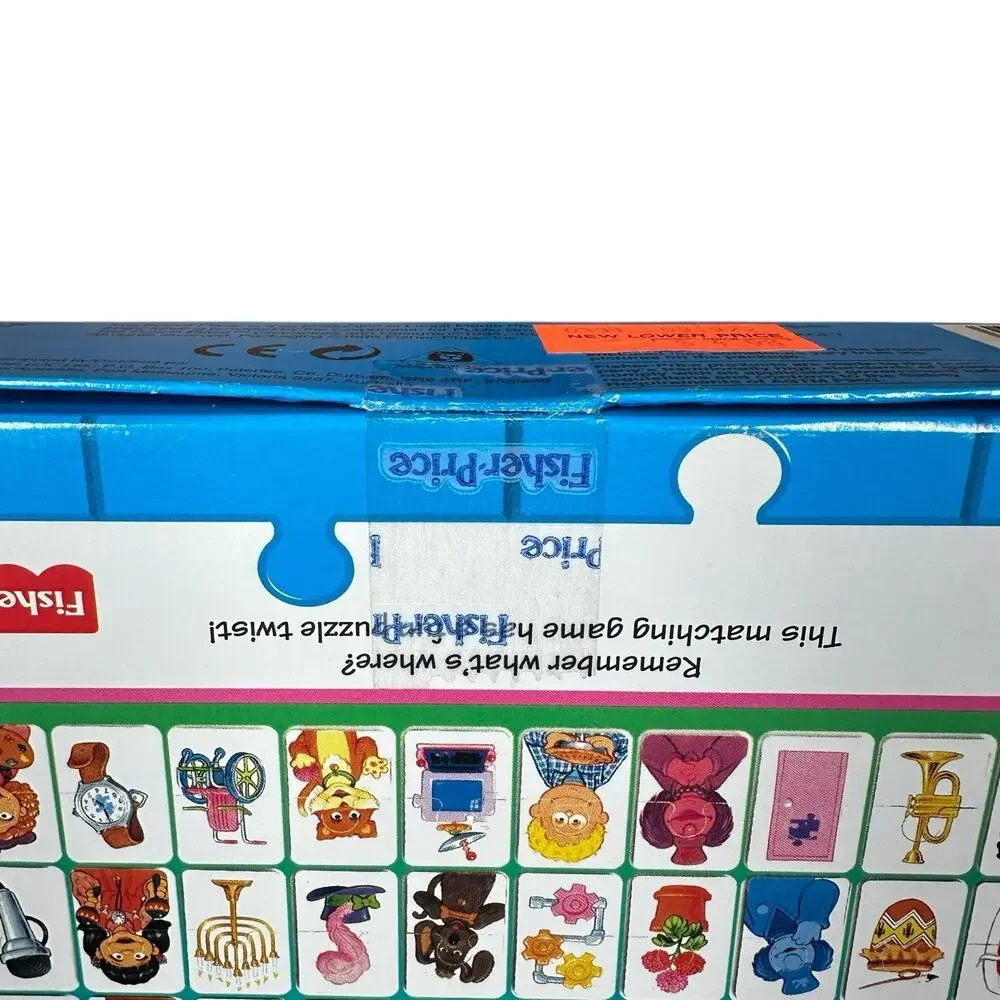 Vtg 1995 The Puzzle Place Memory Match Game PBS Fisher Price‎ 76710 NEW Sealed